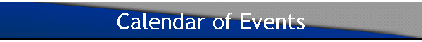 Calendar of Events